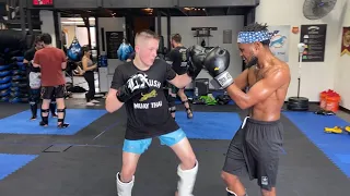 Ambush Muay Thai Sparring with Jackson Glass 4