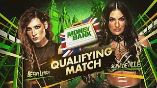 Becky Lynch Vs Sonya Deville Clasificación Money in The Bank 2023 - WWE Raw 05/06/2023 (En Español)