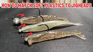 How To Match Soft Plastic Lures To The RIGHT Jighead Size