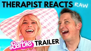 Therapist Reacts RAW to The Barbie Trailer