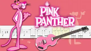 Pink panther - Jazz Version (Isolated Bass line) By @ChamisBass #chamisbass #pinkpanther #basstabs