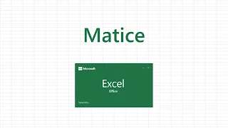 Excel - Matice