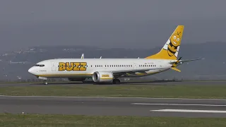 Sunrise Plane Spotting  - Bristol Airport - 23/3/2022 (ft Buzz 737 max)