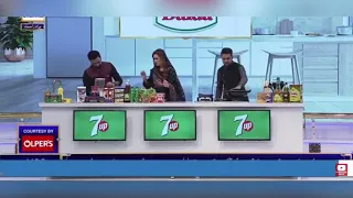 Waseem badami got injured in live show