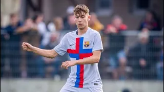 Pau Prim Debut vs Viktoria Plzen | UEFA Youth League (1/11/22)