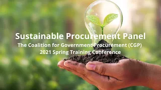 Sustainable Procurement Panel