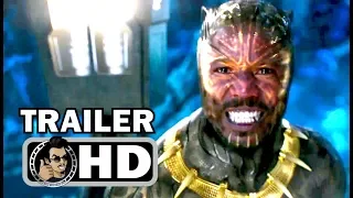 BLACK PANTHER Official Trailer - Killmonger Fight (2018) Marvel Superhero Movie HD