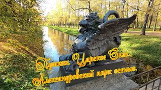 Пушкин Царское село  Александровский парк осень 2020.