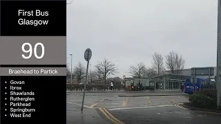 [GLA] [Ultimate Waterflow] First Bus Glasgow 90 (Braehead - Partick)