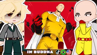 [GC] Boku no Hero (MHA) React to Saitama || One Punch Man || Tiktok | Gacha React - (🇧🇷_🇺🇸)