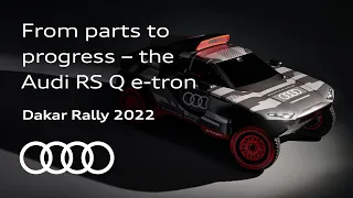 Dakar Rally 2022: Season 1 Episode 2 | From parts to progress – the Audi RS Q e-tron