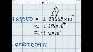 Cómo pasar un número decimal a Notación Científica y viceversa