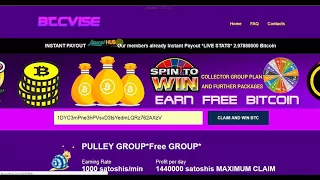 Best faucet site earn 1440000 satoshi daily amazing site (best faucet site ever)...