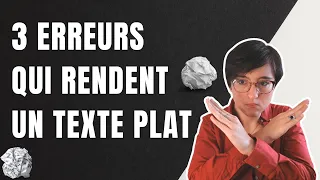 Ces ERREURS que je retrouve en BÊTA-LECTURE