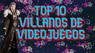 TOP 10 VILLANOS MÁS CARISMATICOS DE LOS VIDEOJUEGOS