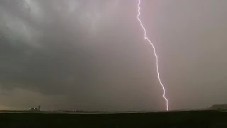 Thunderstorm Time-Lapse, West Chicago, Illinois on May 11, 2014