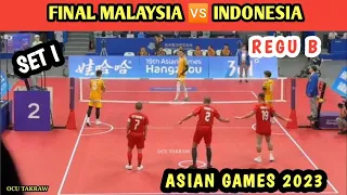 FINAL TAKRAW🔥MALAYSIA🆚THAILAND 🔥 ASIAN GAMES 2023🔥