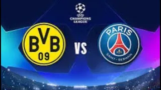 Semifinal Champions league: Borussia Dortmund vs Paris Saint Germain