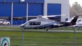 Helijet Sikorsky S76 takeoff at Vancouver