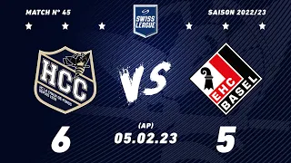 5 février 2023 HC La Chaux-de-Fonds – EHC Bâle (6-5) AP