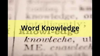 ASVAB Word Knowledge Practice Test 21