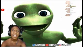 ishowspeed speaking a new languages after getting jumpscared by dame tu cosita