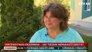 Matemātikas eksāmens – vai tiešām neparasti grūts?