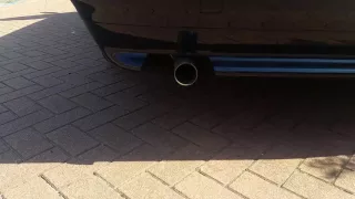 Cold start BMW e38 740i muffler delete