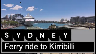 Sydney: Ferry ride to Kirribilli (Dec 2023)