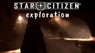 Star Citizen Relaxing Longplay - Calming Cave Exploration (No Commentary)
