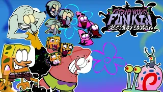 LA SEMANA DE BOB ESPONJA ES MUY CASTROZA!!! FNF GLITCHED LEGENDS V1.5-V2.0 [6/10]