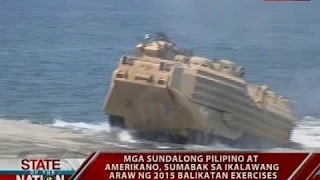 Mga sundalong pilipino at amerikano, sumabak sa ikalawang araw ng 2015 Balikatan Exercises