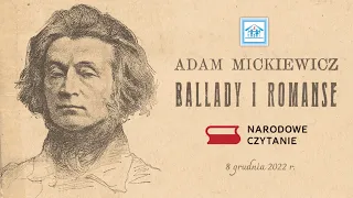Narodowe Czytanie 2022 - "Ballady i romanse" Adama Mickiewicza wybrzmiały w naszej szkole