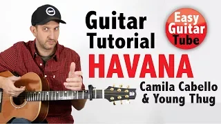 Havana - Camila Cabello & Young Thug (Acoustic Guitar Tutorial with TABS)