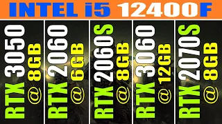 RTX 3050 vs RTX 2060 vs RTX 2060S vs RTX 3060 vs RTX 2070S || PC GAMES TEST ||