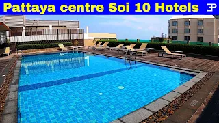 Pattaya Thailand, city centre, mid priced hotels by Soi 10