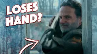 How does Rick Grimes Lose His Hand in The Walking Dead: The Ones Who Live?