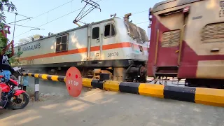 Dangerous Dust Strom Teesta Torsa Express Furious Angry Honking Skipping Out Railgate