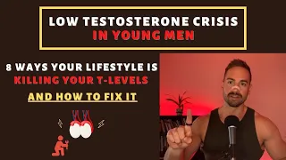 Low TESTOSTERONE Crisis in MEN | Boost Your T-Levels Naturally