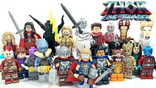LEGO Thor Love And Thunder All Characters / Todos Los Personajes Custom Minifigures