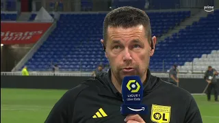 Pierre Sage réagit après la folle victoire 4-3 contre Brest