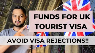 How Much Fund Needed for UK Tourist Visa | UK Visitor Visa | Step by Step - Complete Guide