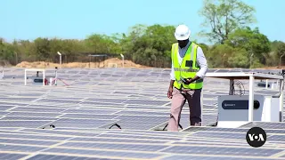 Zimbabwe mine turns dumpsite into solar station