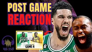 Boston Celtics get a BYE all the way to the NBA Finals! | POST GAME REACTION