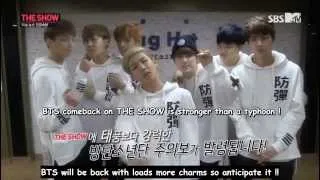 [ENG SUB] 140211 THE SHOW BTS Cut