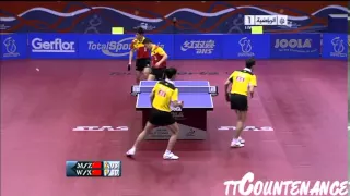 Qatar Open: Wang Liqin Xu Xin-Ma Lin Zhang Jike
