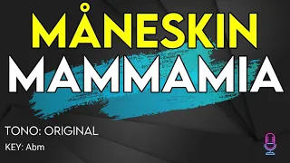 Måneskin - Mammamia - Karaoke Instrumental