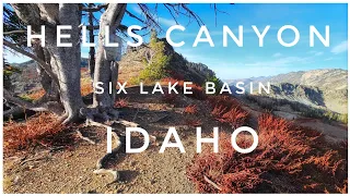 Beautiful Hells Canyon in Idaho - Six Lake Basin hike