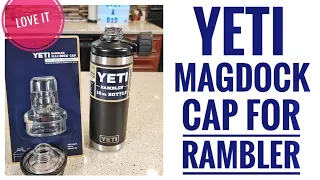 Review YETI Rambler Bottle MagDock Cap Accessory  WORKS GREAT!