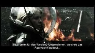 PROMETHEUS - Dunkle Zeichen [3D] - "Charlize Theron über Vickers" - Deutsche Untertitel